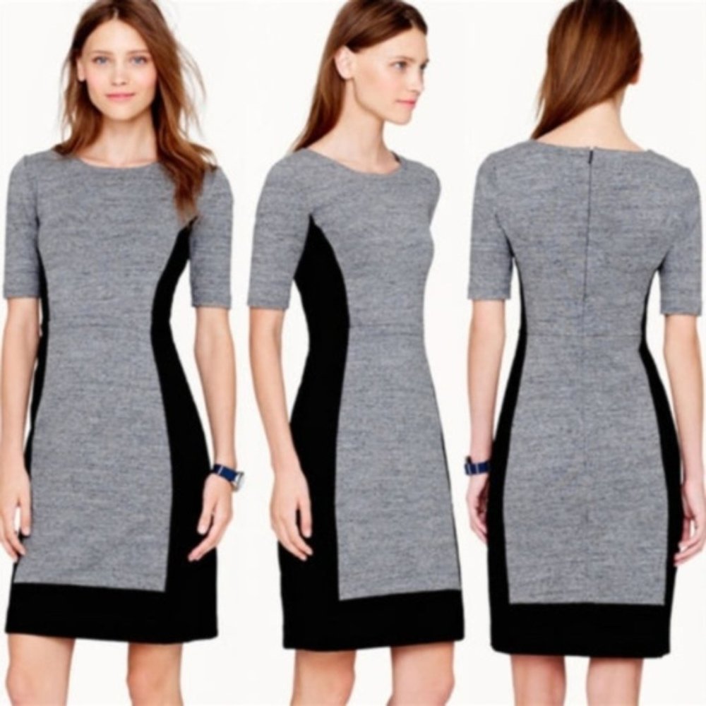 JCrew Career Colorblock Sheath Dress NWOT (Size 6)